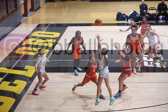 Kimball Girls at Las Lomas Basketball