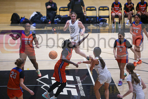 Kimball Girls at Las Lomas Basketball